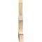 Ekena Millwork Redmond Rough Sawn Timber Gable Bracket, Douglas Fir, 84"W x 42"H x 4"D x 6"F, 12/12 Pitch GBW084X42X0406RED00RDF - alternate 3